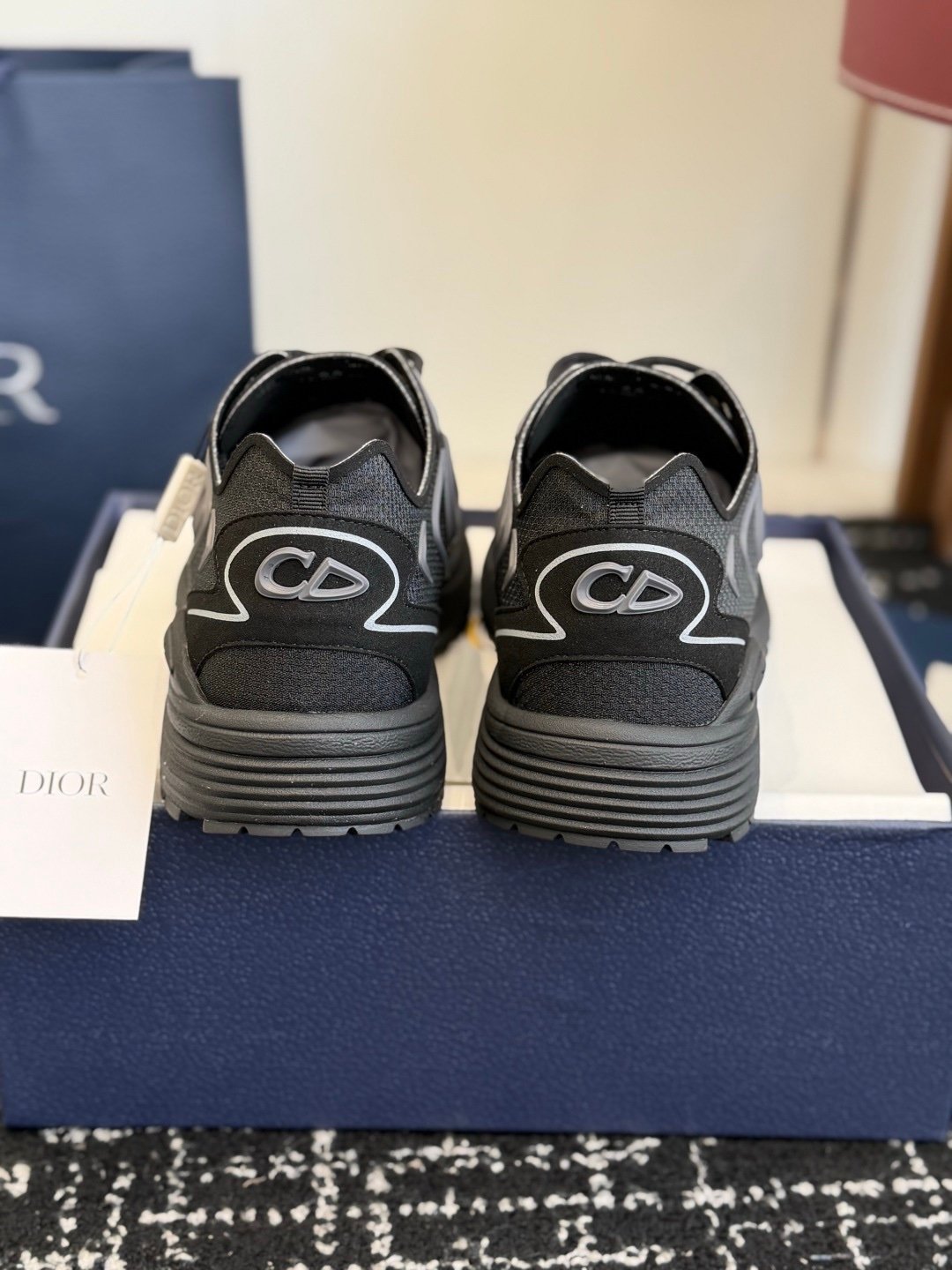 Dior B30 Countdown Tech Black Semi Transparant - Afbeelding 9