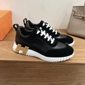 Alternative view of Hermes Bouncing Sneaker Black Brown H
