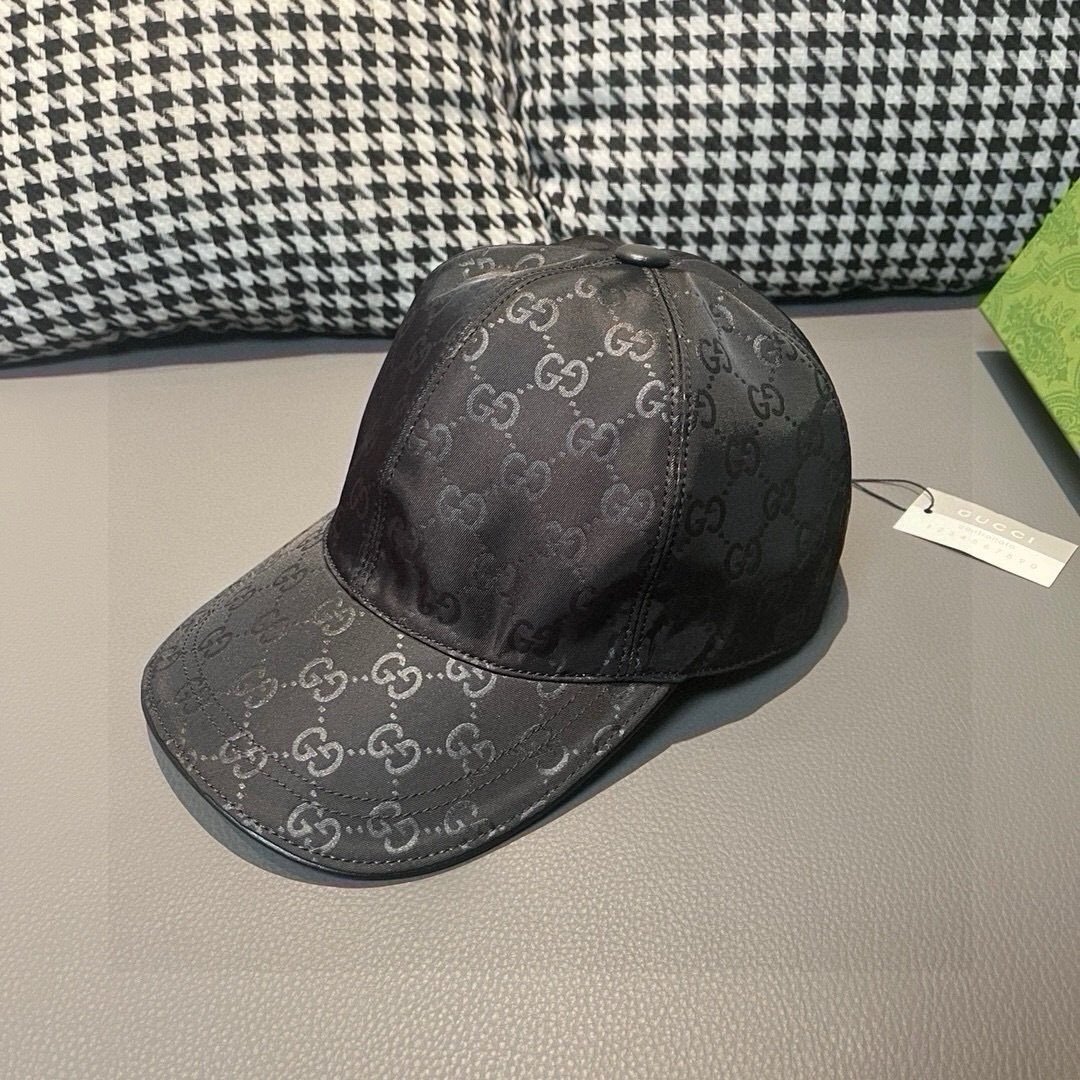 Gucci GG Ripstop Baseball Cap In Black - Afbeelding 2
