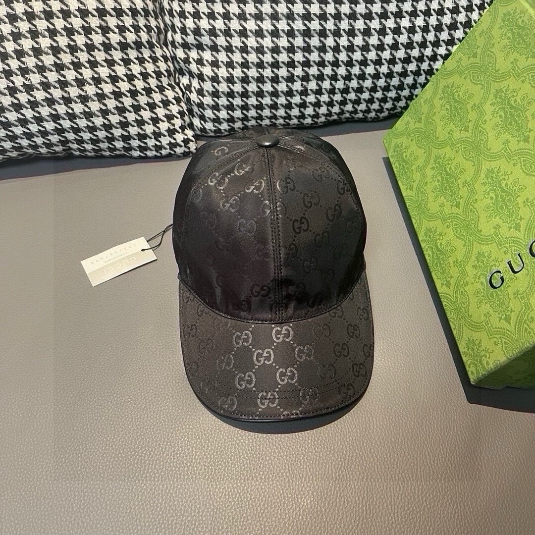 Gucci GG Ripstop Baseball Cap In Black - Afbeelding 3