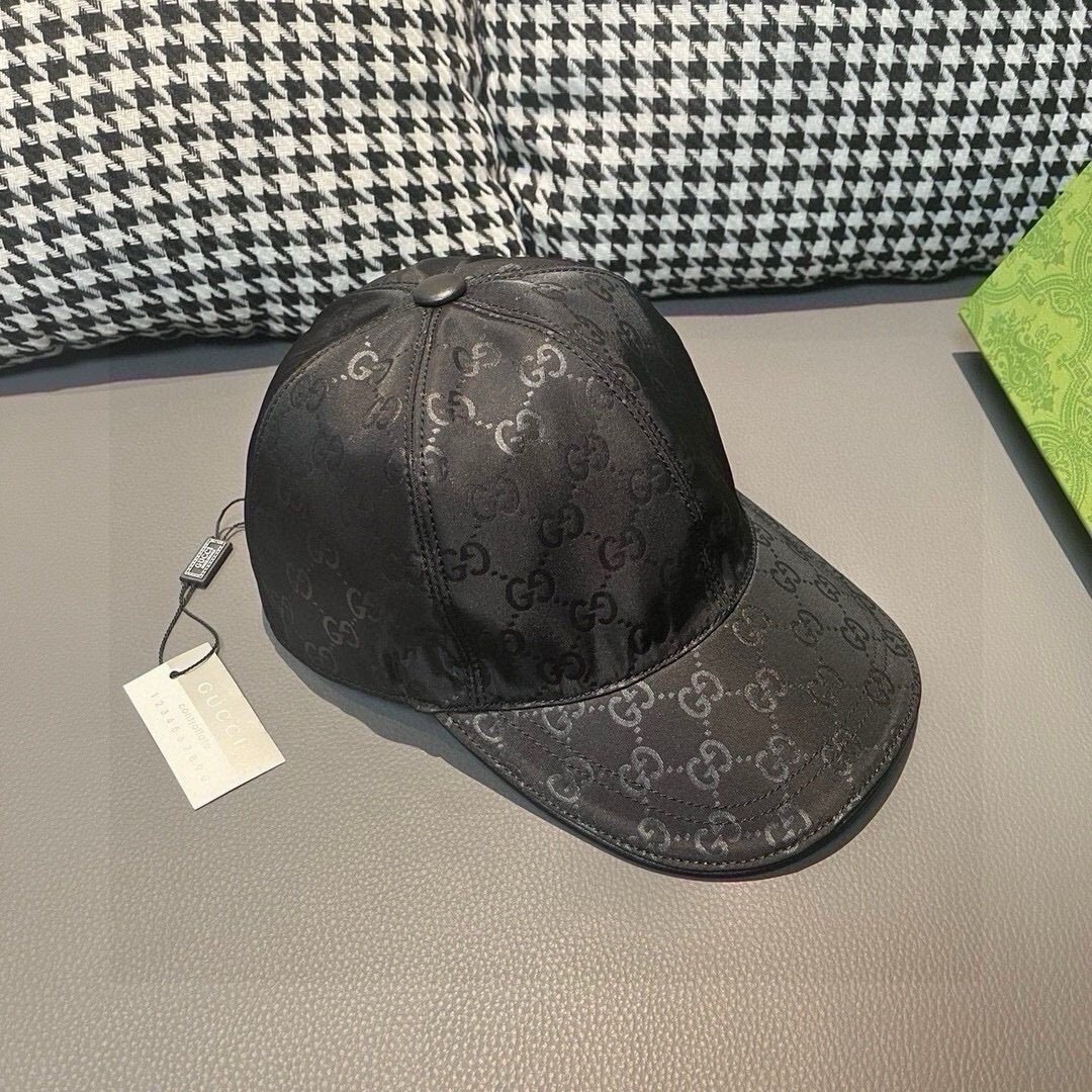 Gucci GG Ripstop Baseball Cap In Black - Afbeelding 5