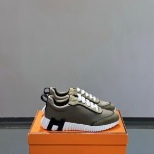 Alternative view of Hermes Bouncing Sneaker Khaki Green