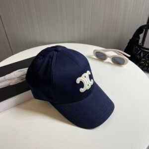 Alternative view of Celine Navy Baseball Cap Triomphe
