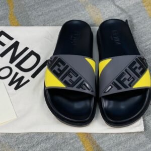 Alternative view of Fendi FF Rubber Fussbetts Slides In Kuwait