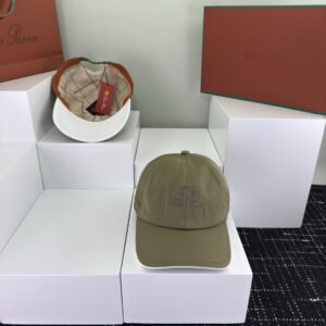 Alternative view of Loro Piana Baseball Cap Military Green