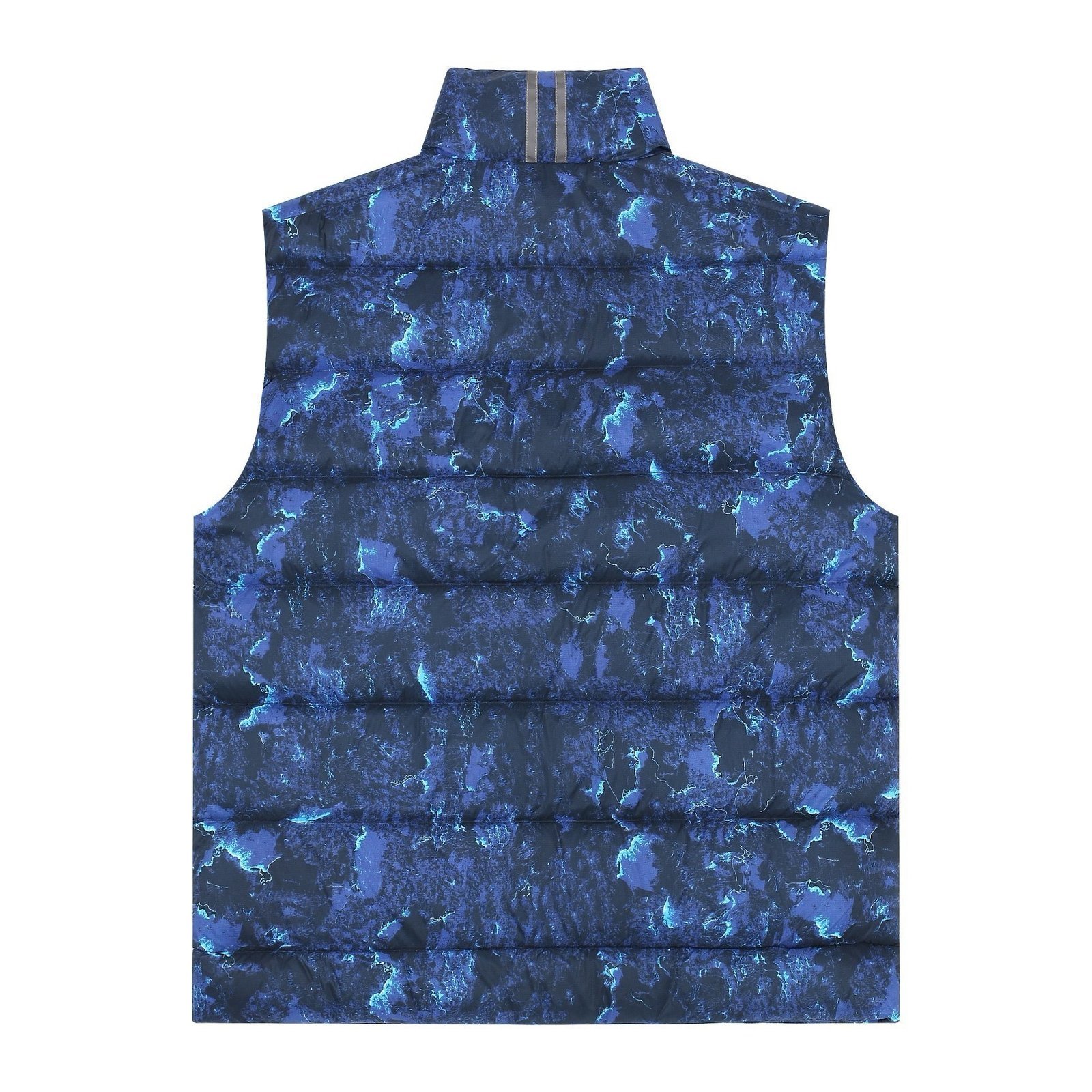 Canada Goose Crofton Down Bodywarmer In Blue Camouflage - Afbeelding 2