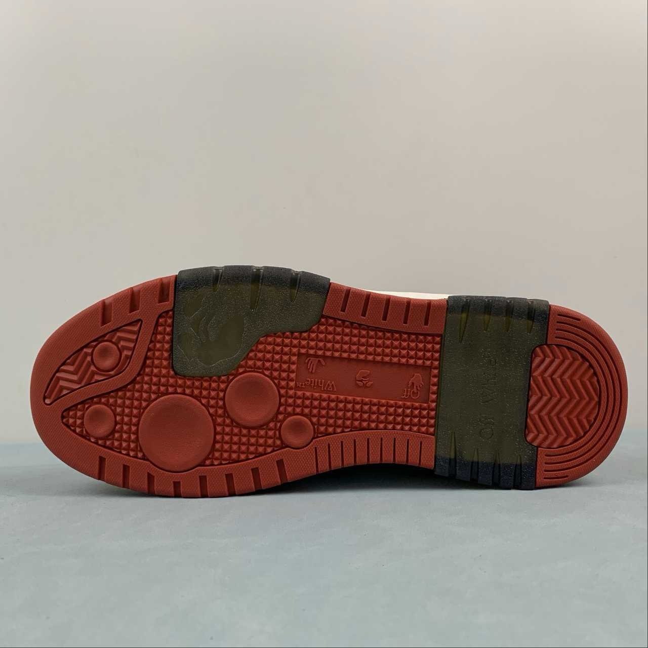 Off-White Out Of Office Low Top Red/White Black - Afbeelding 6