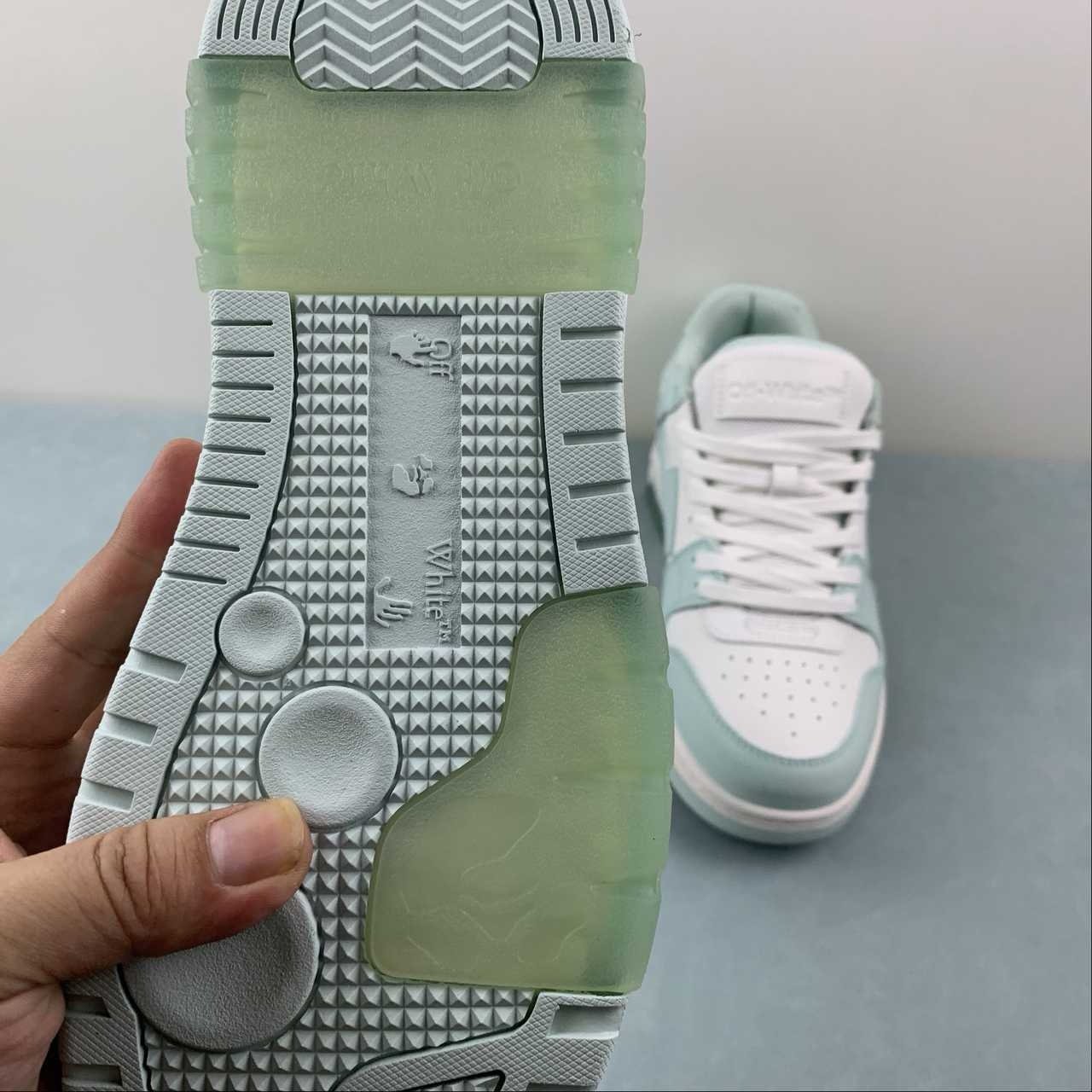 Off-White Out Of Office Low Top Mint Green - Afbeelding 11