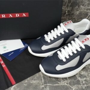 Alternative view of Prada Americas Cup Baltic Silver Trainers