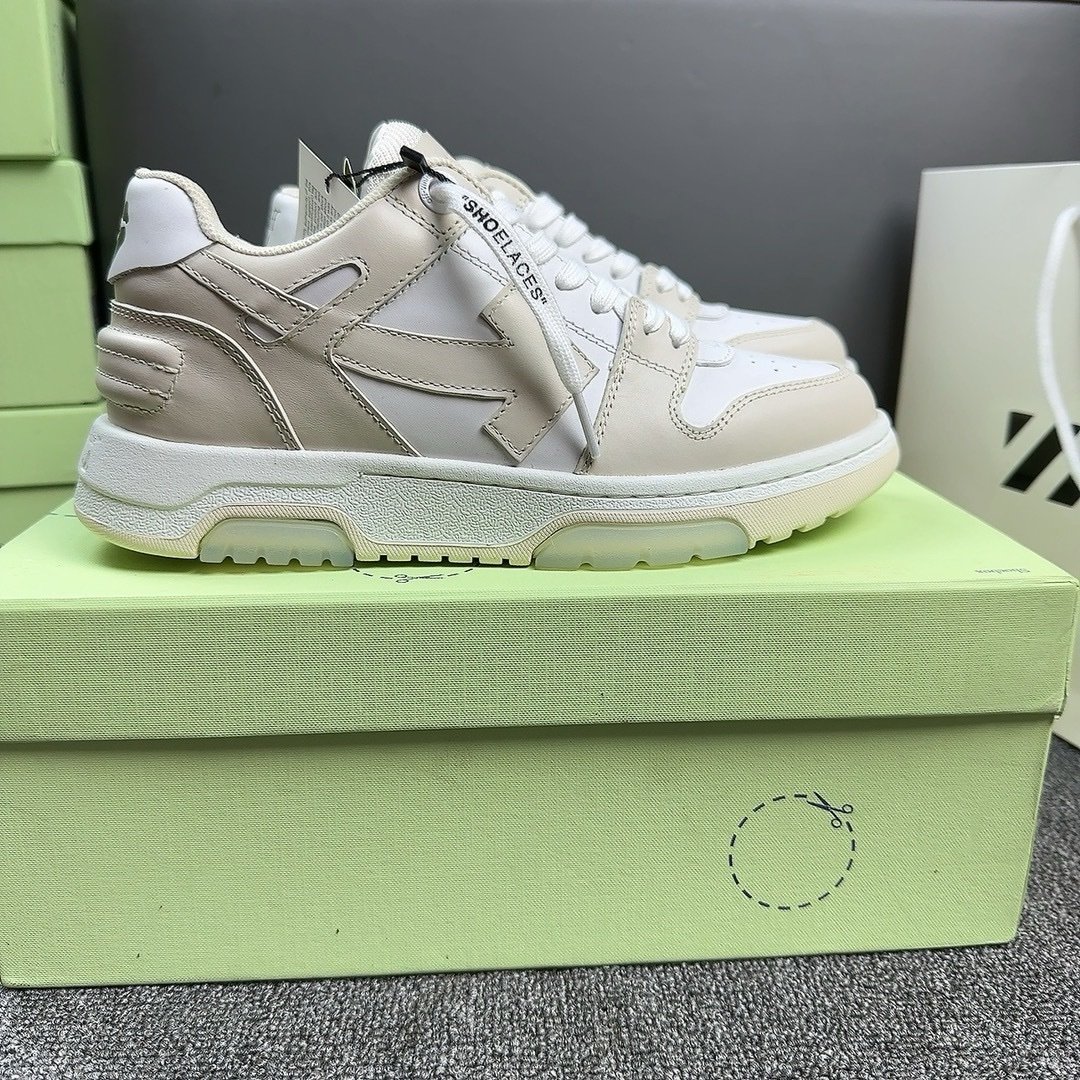 Off-White Out Of Office Low Top In Beige - Afbeelding 6