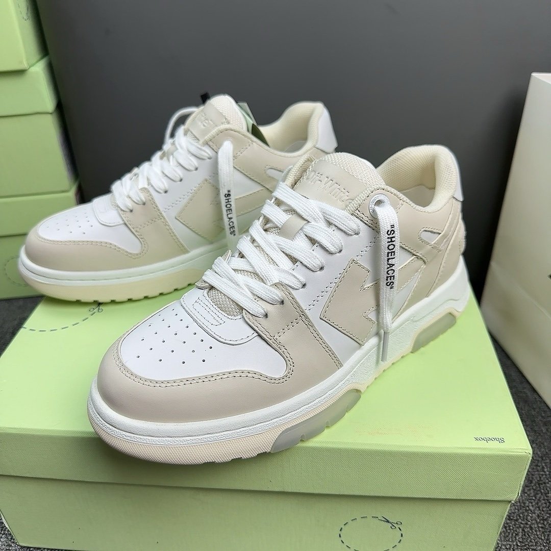 Off-White Out Of Office Low Top In Beige - Afbeelding 8