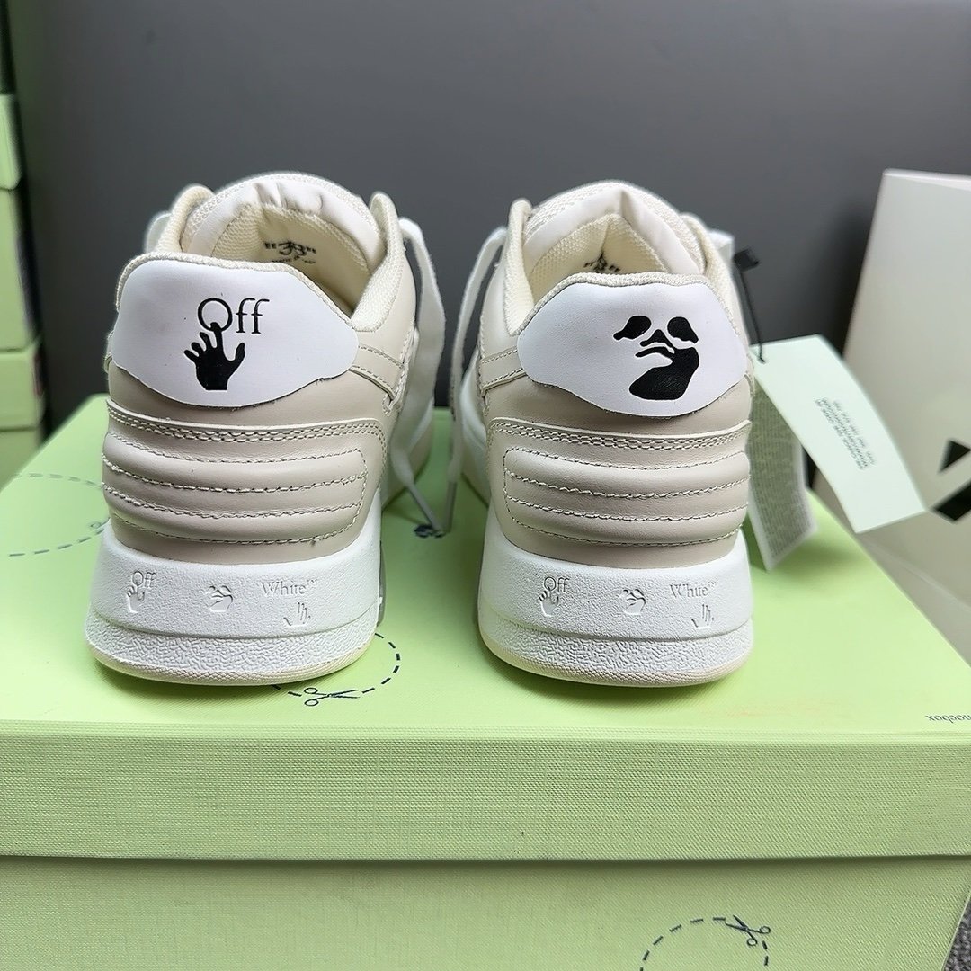 Off-White Out Of Office Low Top In Beige - Afbeelding 9