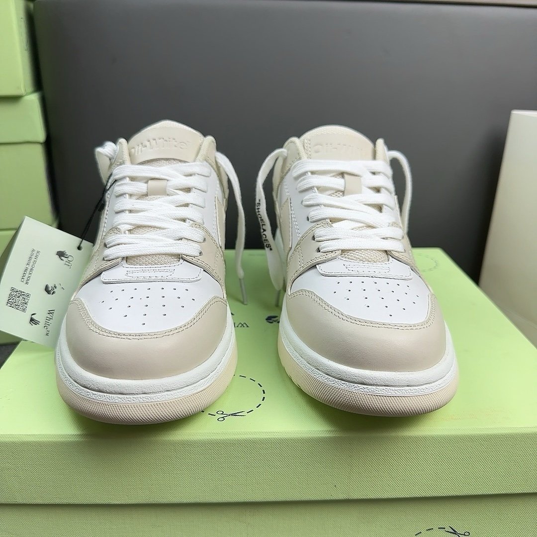 Off-White Out Of Office Low Top In Beige - Afbeelding 4