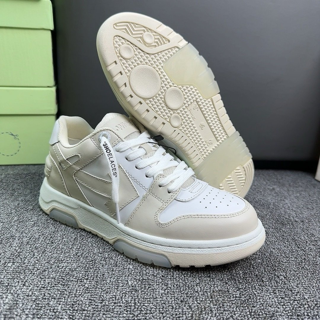 Off-White Out Of Office Low Top In Beige - Afbeelding 10