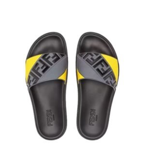 Fendi FF Rubber Fussbetts Slides In Kuwait