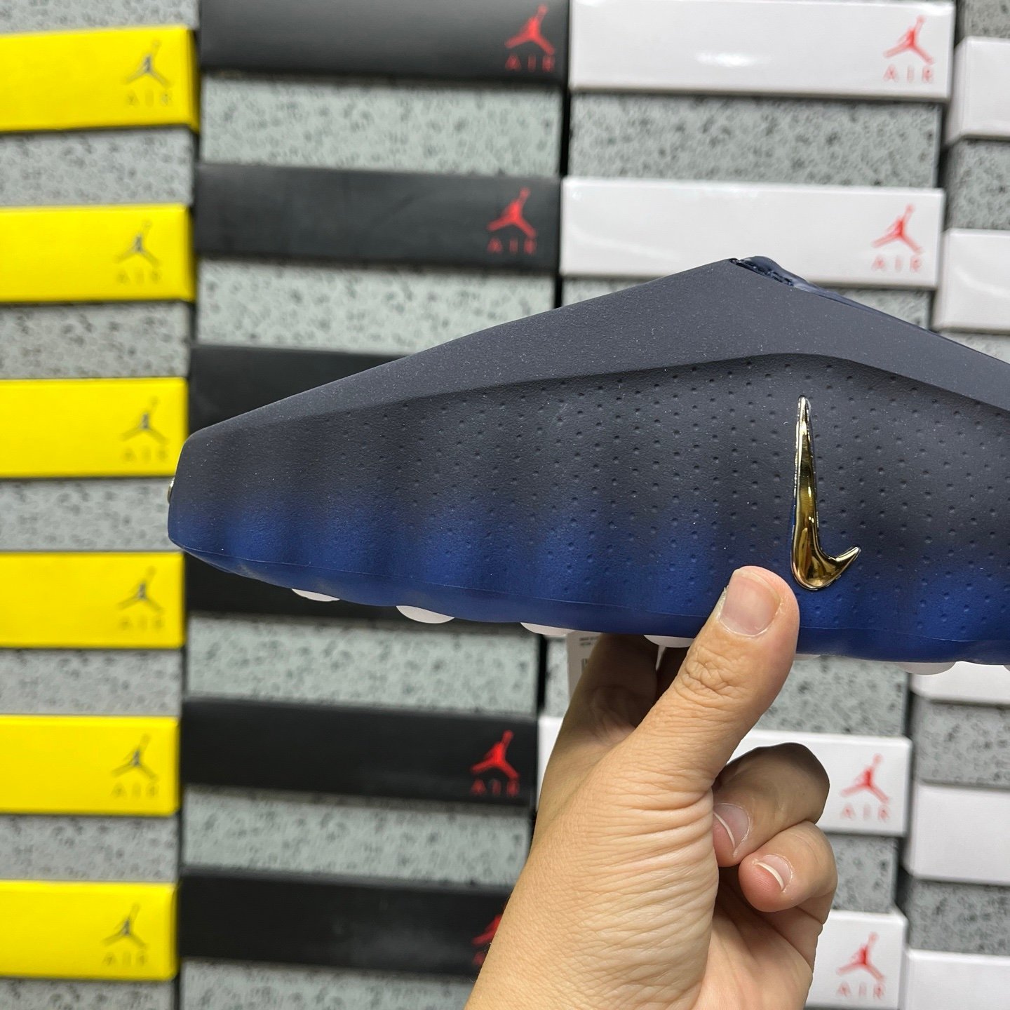 Nike Mind 001 Slides Blackened Blue - Afbeelding 3