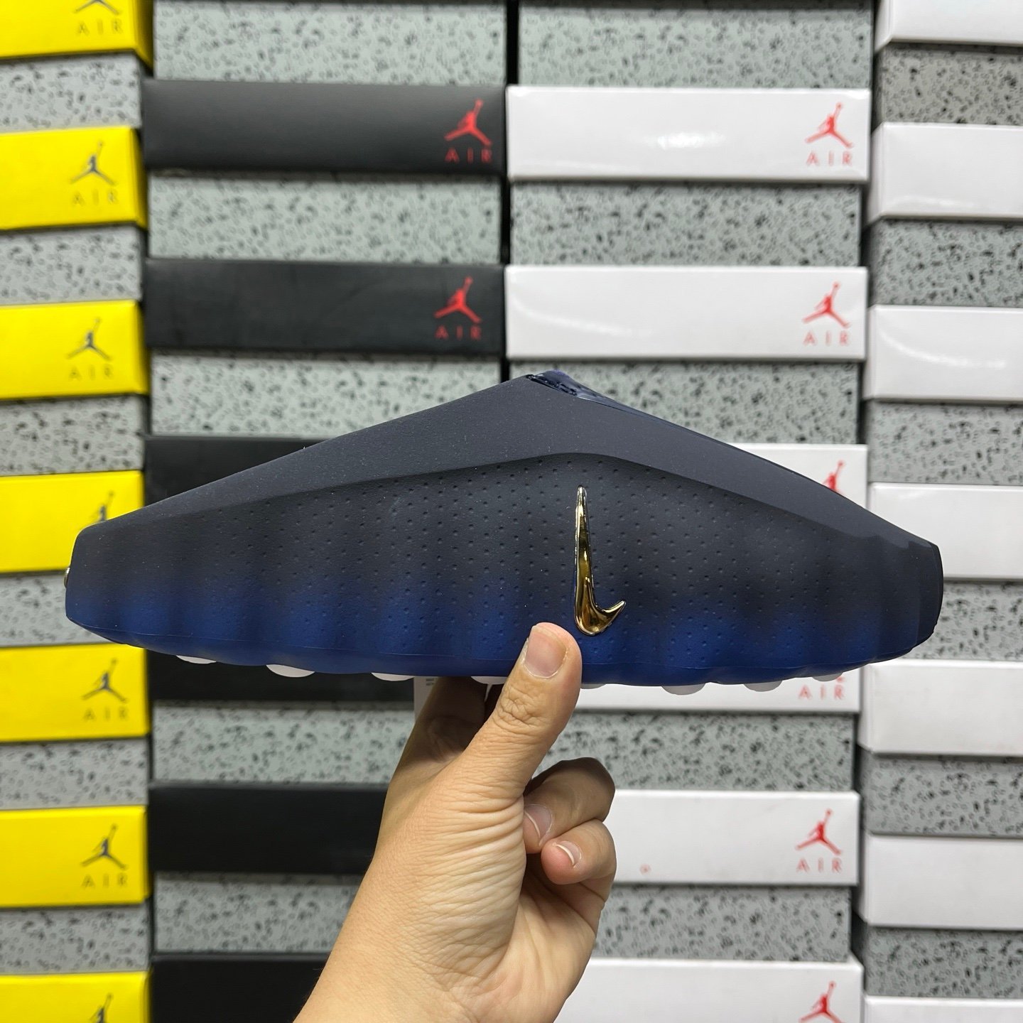 Nike Mind 001 Slides Blackened Blue - Afbeelding 5