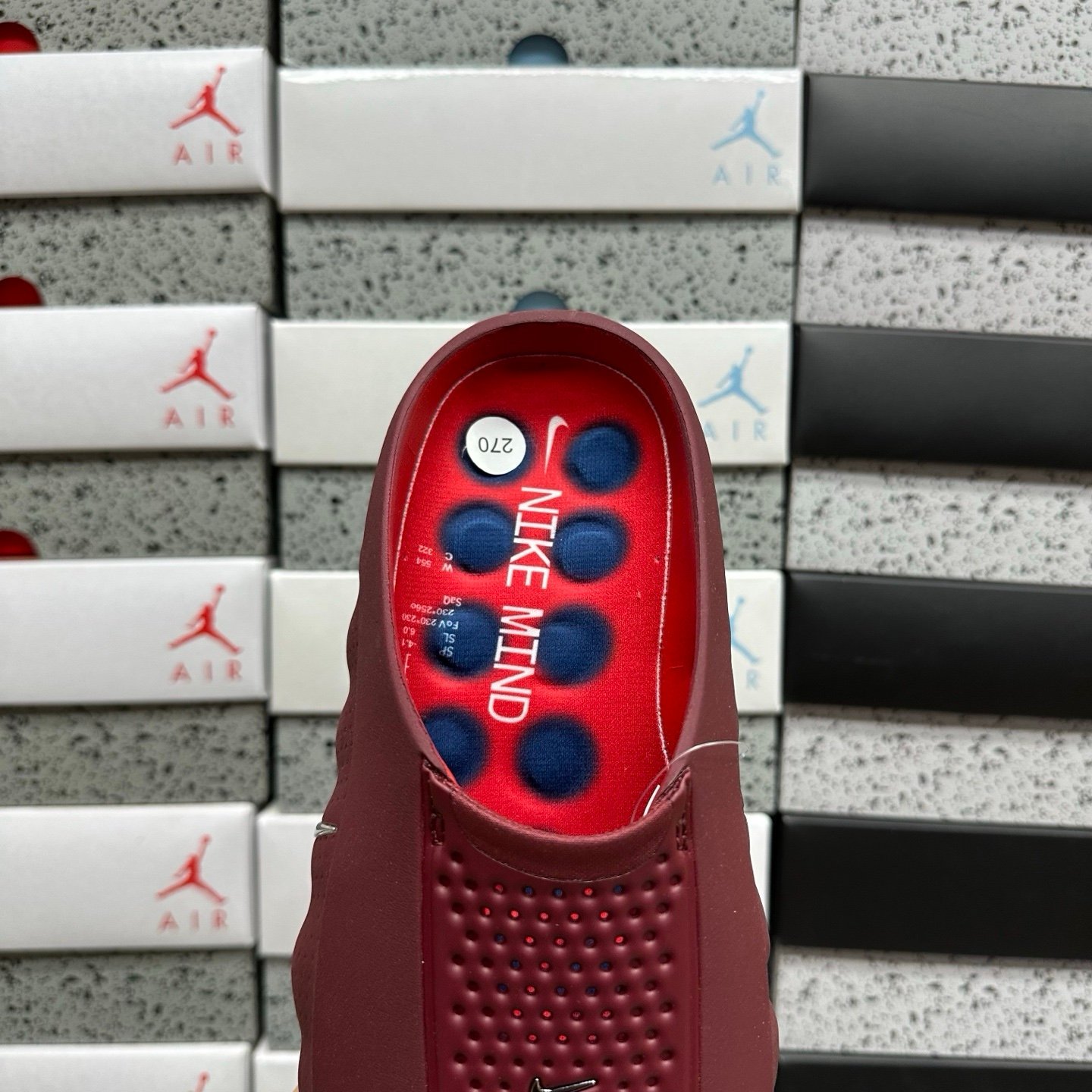 Nike Mind 001 Slides Team Red - Afbeelding 5