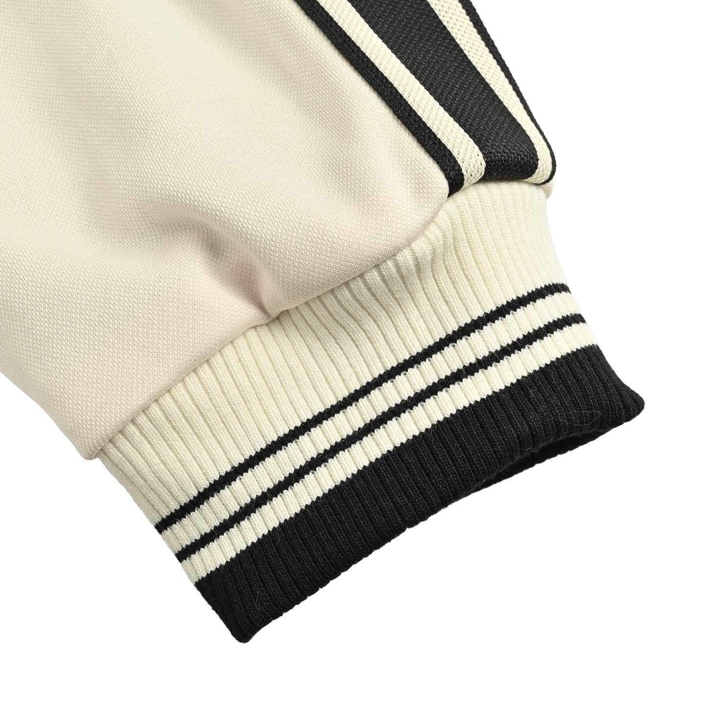 Celine Triomphe Track Jacket Black Cream - Afbeelding 5