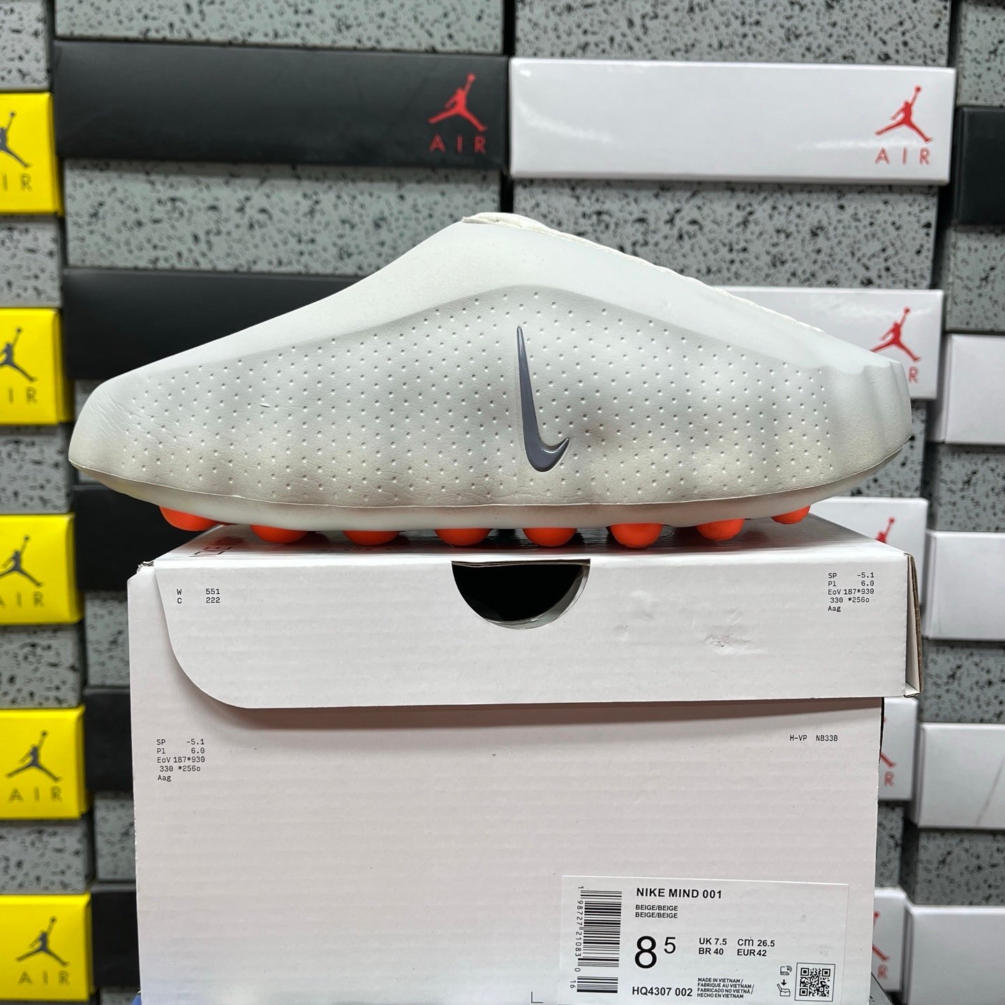 Nike Mind 001 Slides Light Smoke Grey - Afbeelding 2