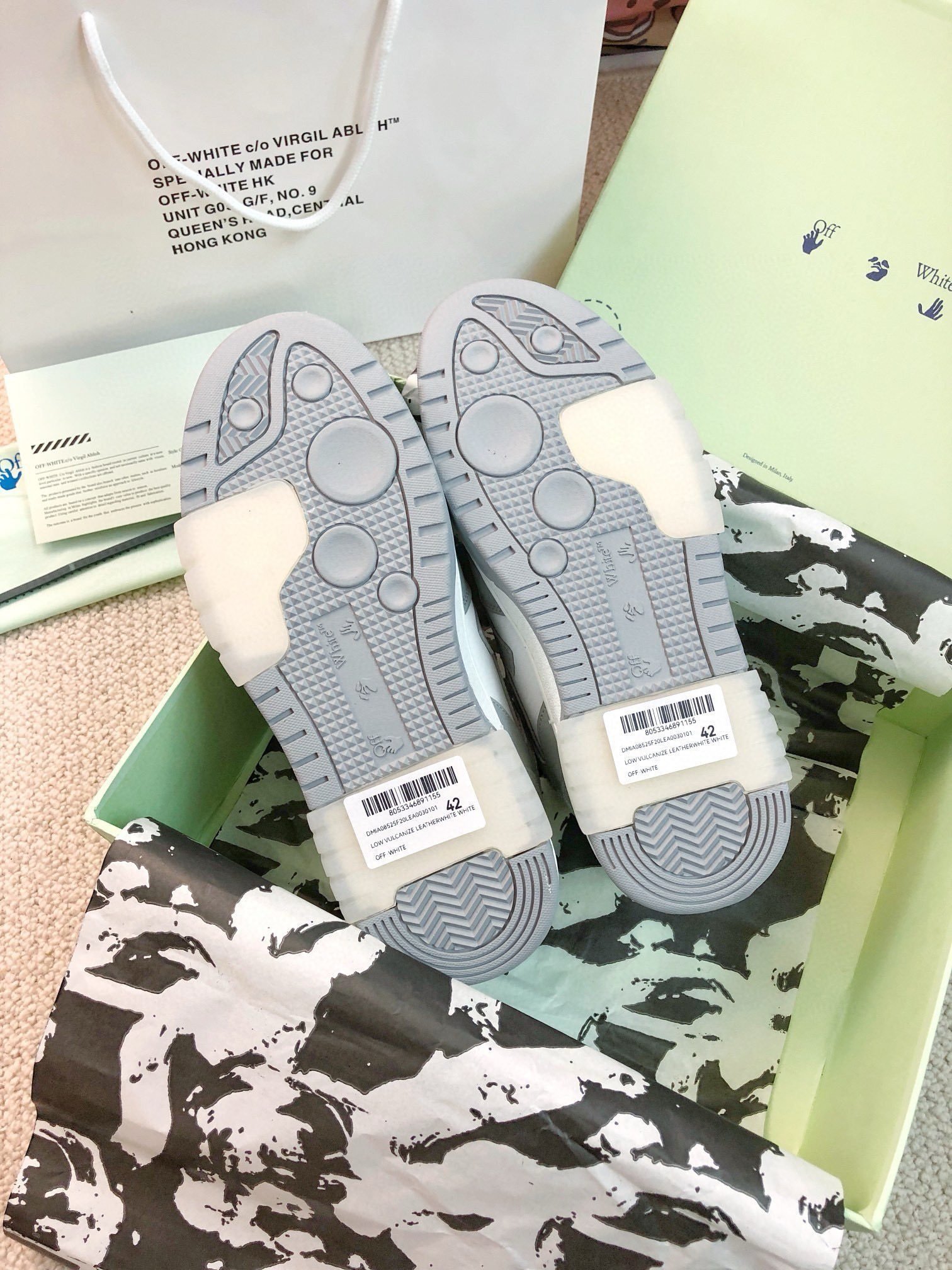 Off-White Out Of Office Low Top White/Grey - Afbeelding 8