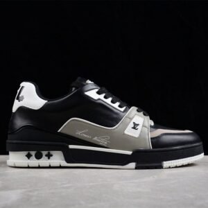 Alternative view of Louis Vuitton Trainer Black Grey White