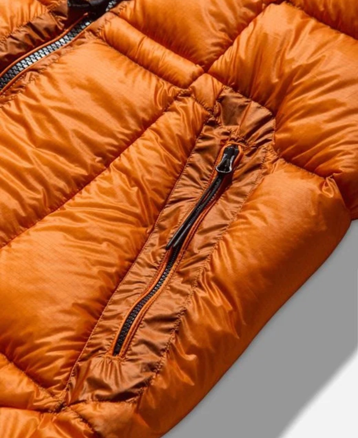 CP Company DD Shell Down Jacket Orange - Afbeelding 4