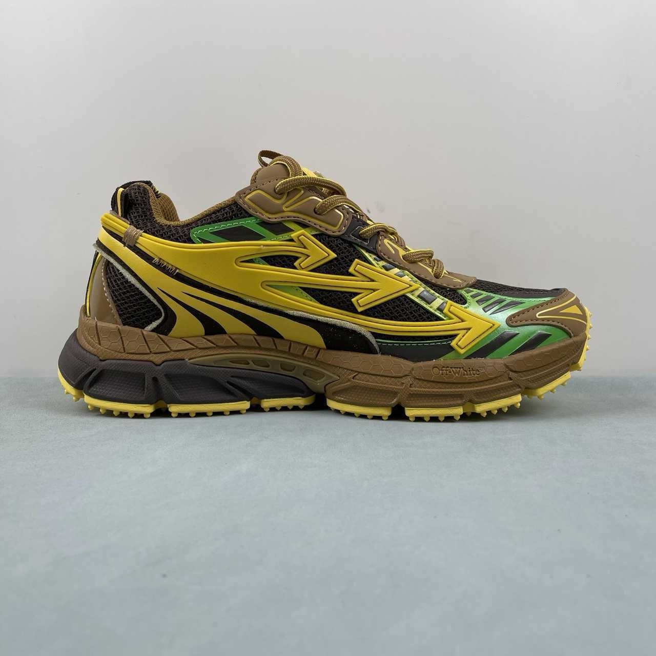 Off-White Be Right Back Brown Yellow - Afbeelding 2