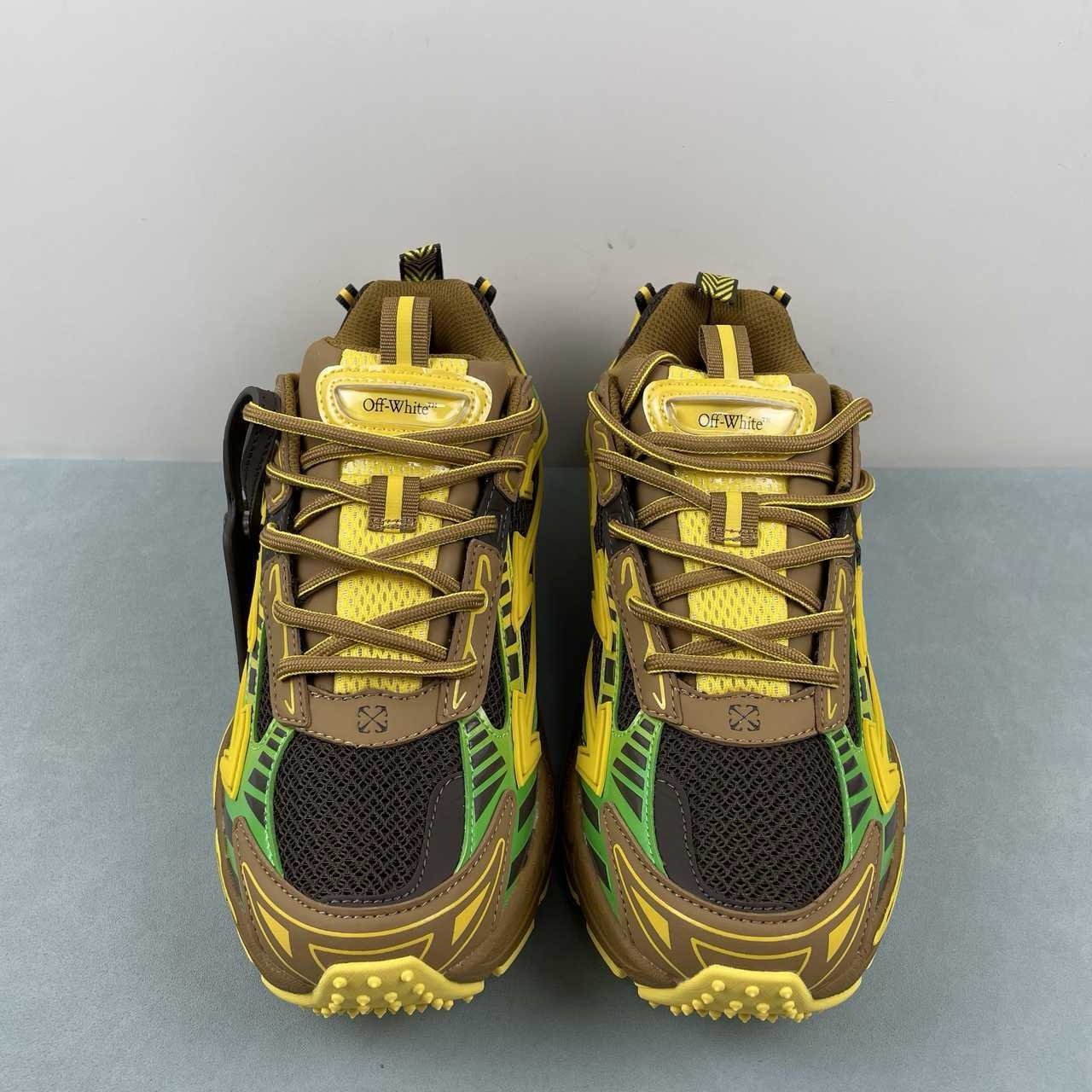 Off-White Be Right Back Brown Yellow - Afbeelding 5