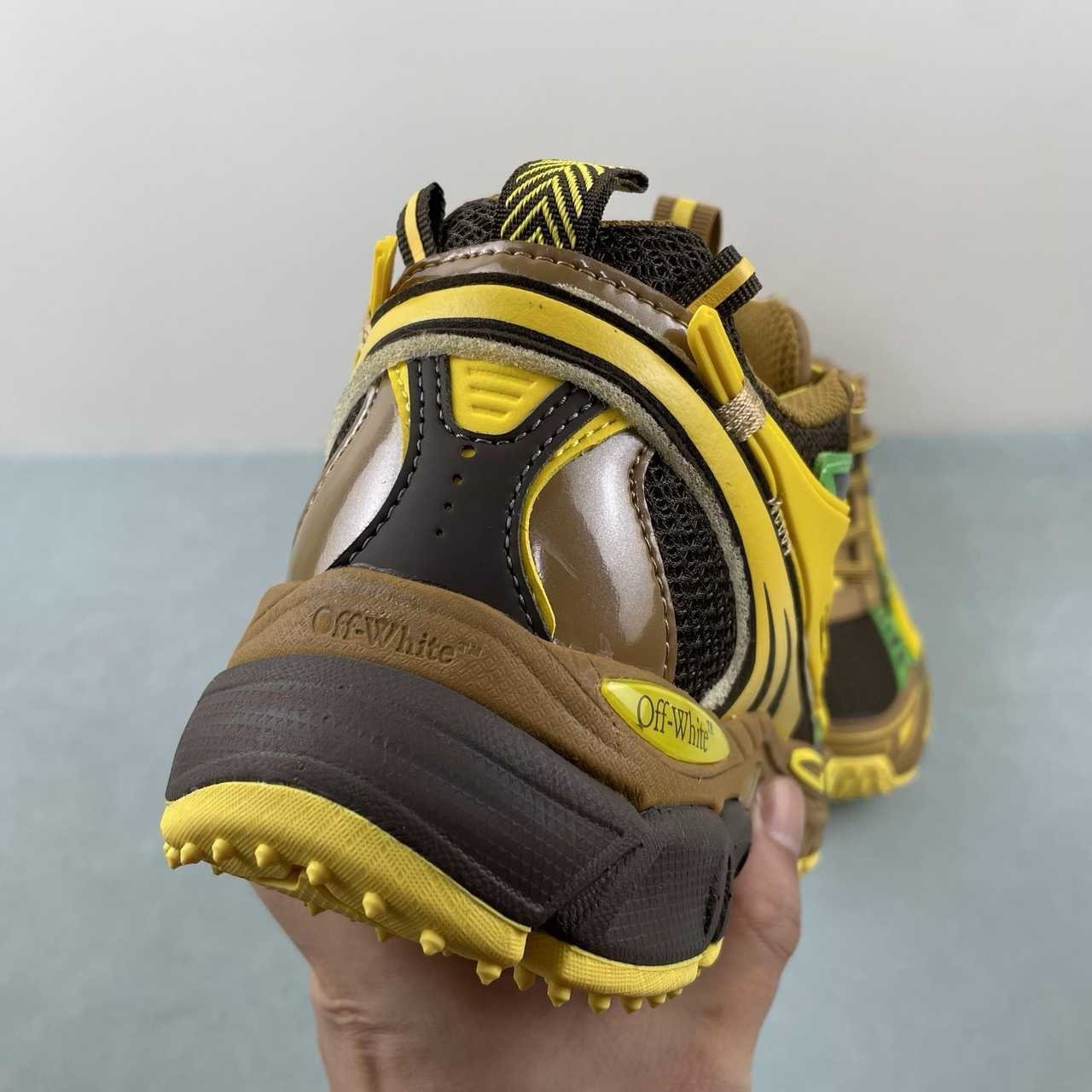 Off-White Be Right Back Brown Yellow - Afbeelding 10