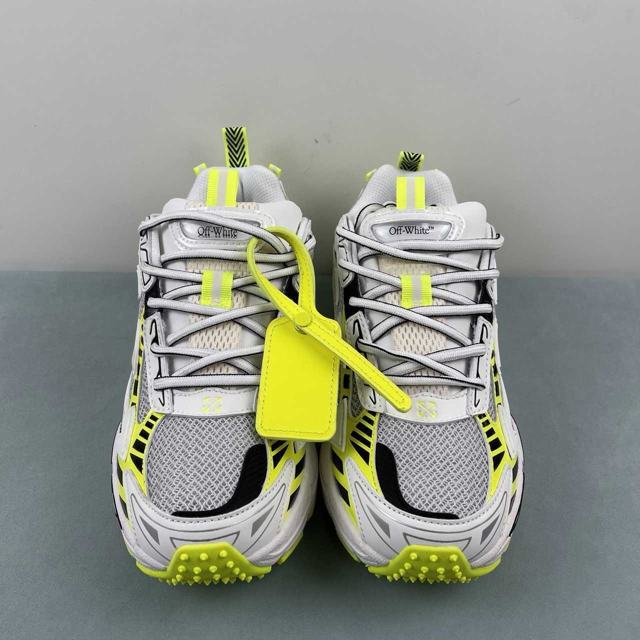 Off-White Be Right Back White Yellow - Afbeelding 3