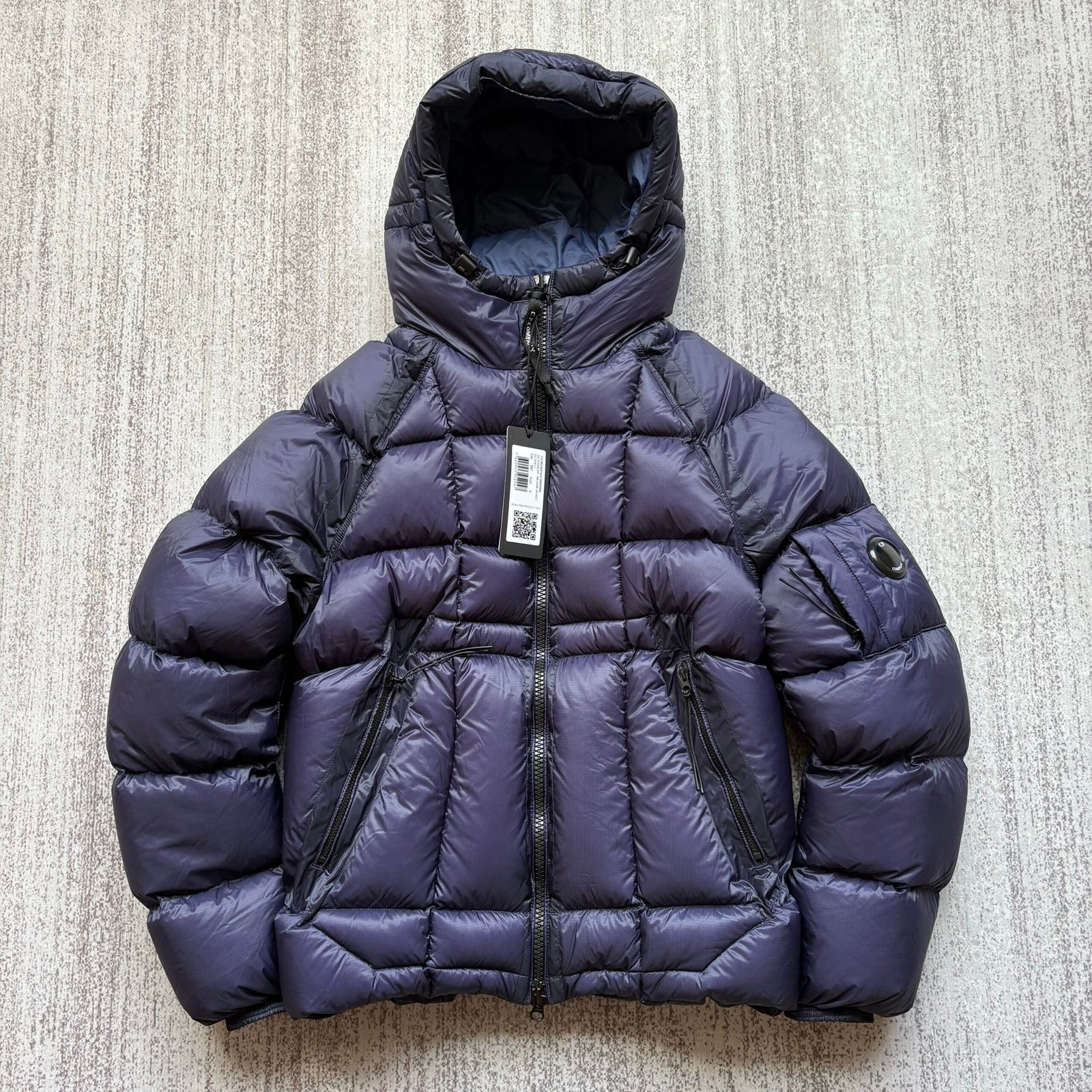 CP Company DD Shell Down Jacket Navy Blue - Afbeelding 3