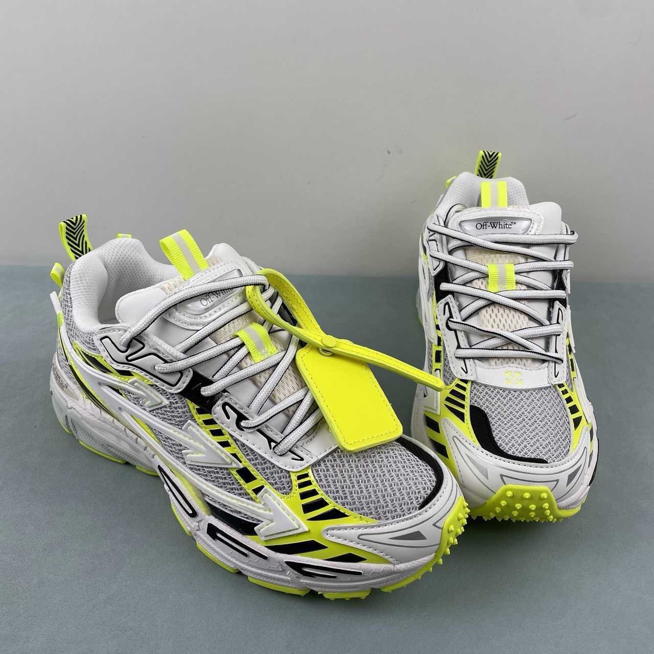 Off-White Be Right Back White Yellow - Afbeelding 9