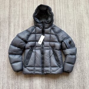 Alternative view of CP Company DD Shell Down Jacket Blue