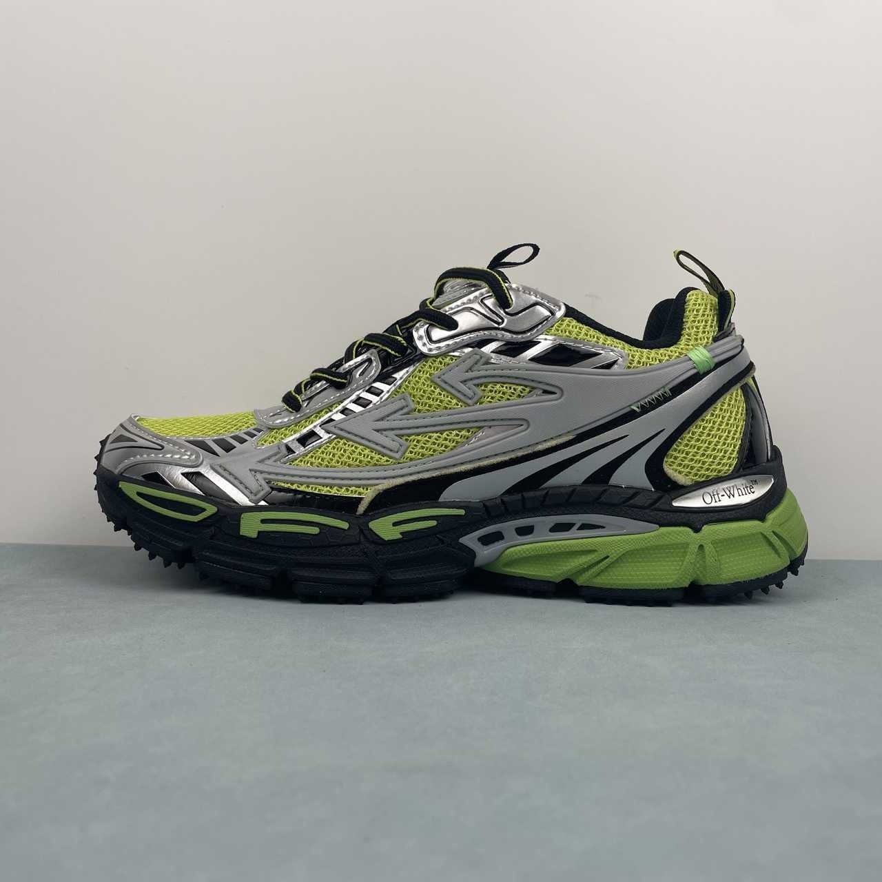 Off-White Be Right Back Neon Green Black - Afbeelding 10