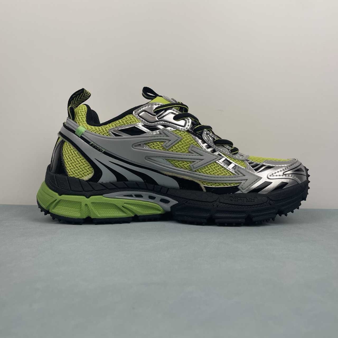 Off-White Be Right Back Neon Green Black - Afbeelding 11