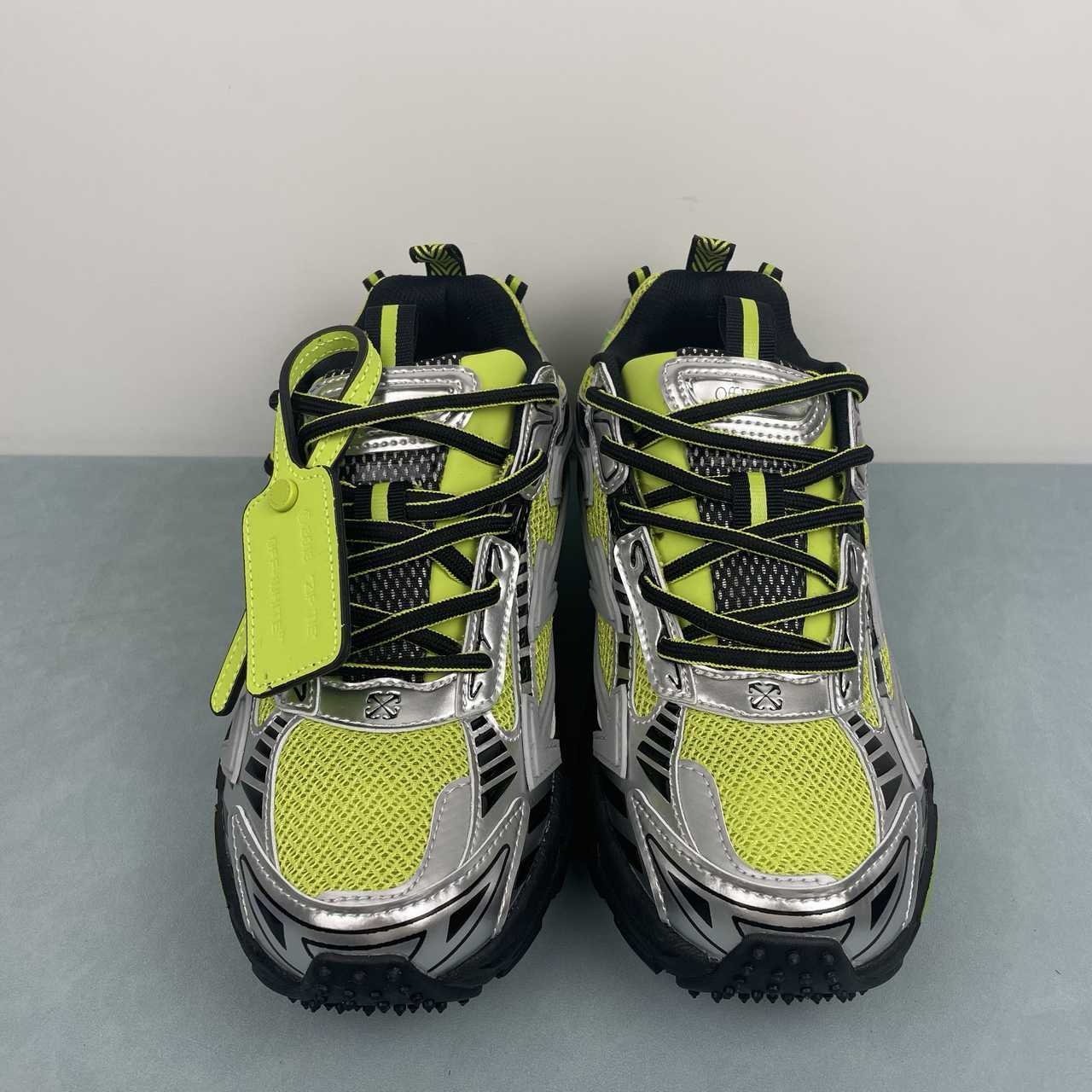 Off-White Be Right Back Neon Green Black - Afbeelding 7