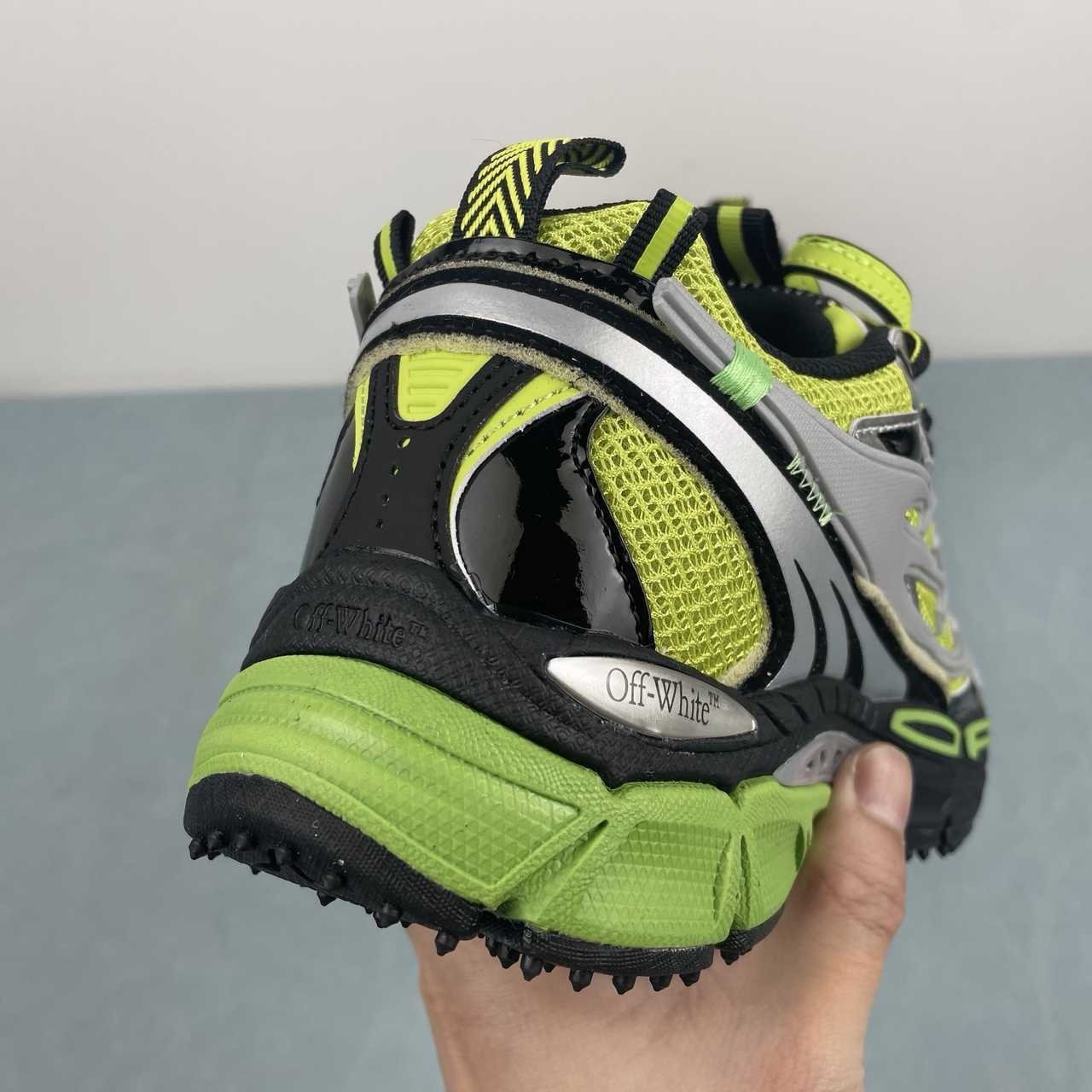 Off-White Be Right Back Neon Green Black - Afbeelding 5
