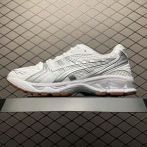 Alternative view of Asics Gel-Kayano 14 Pure White Silver