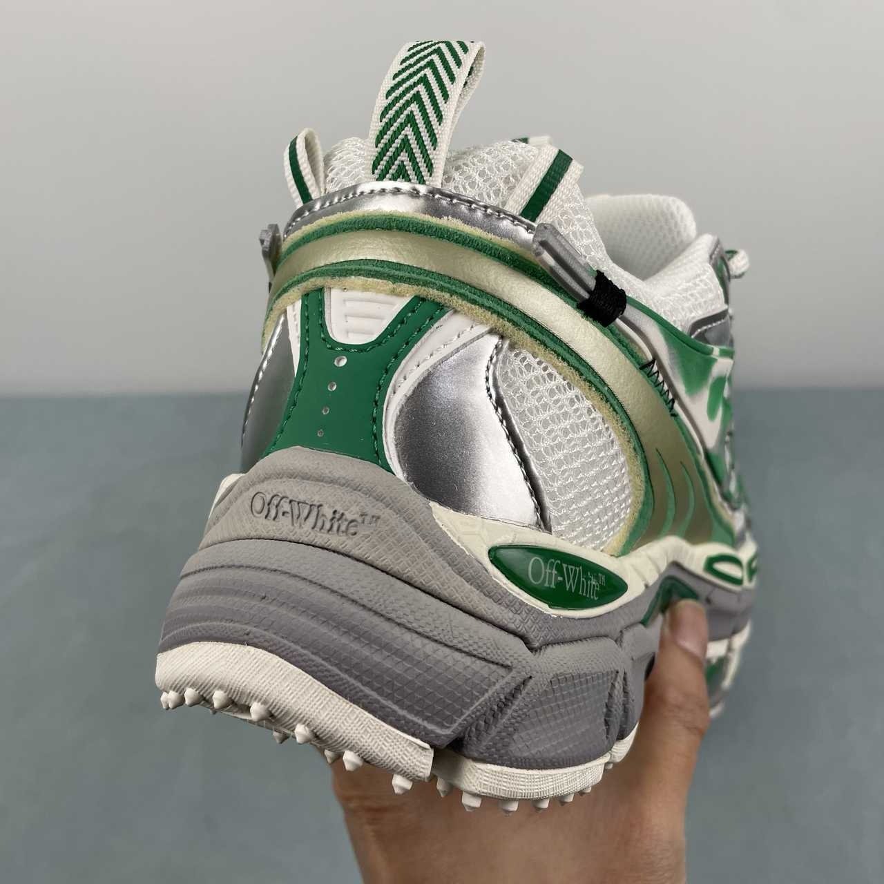 Off-White Be Right Back White Silver White Green - Afbeelding 11