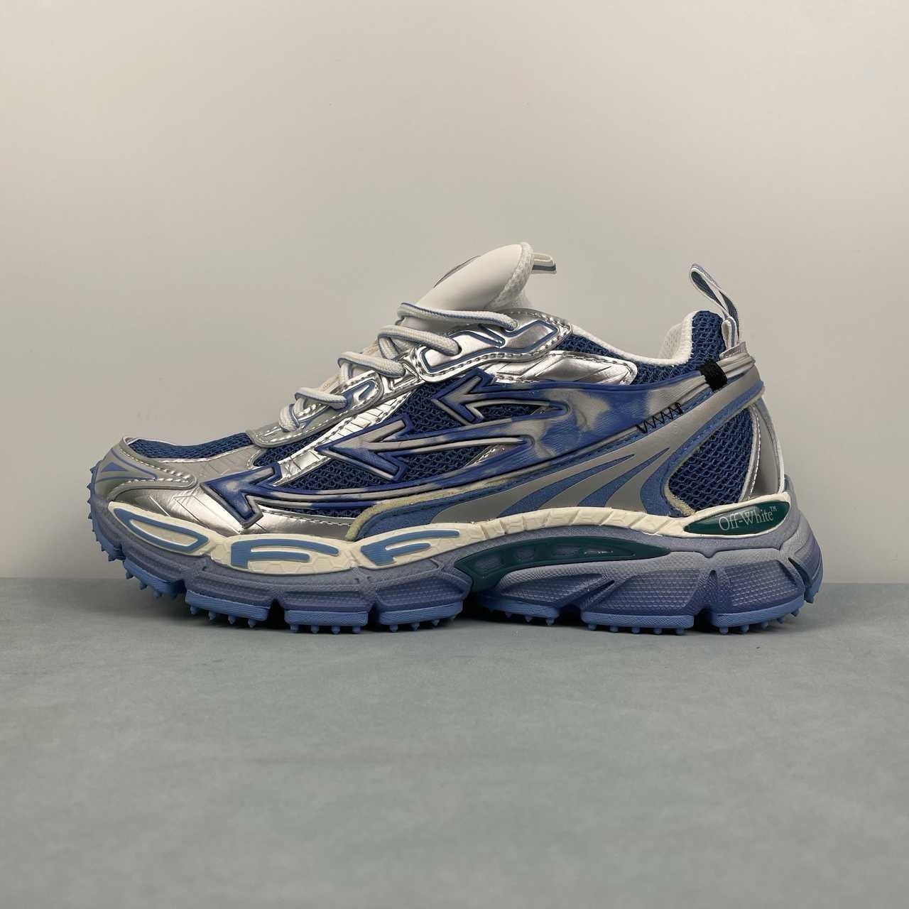 Off-White Be Right Back Silver Blue - Afbeelding 5