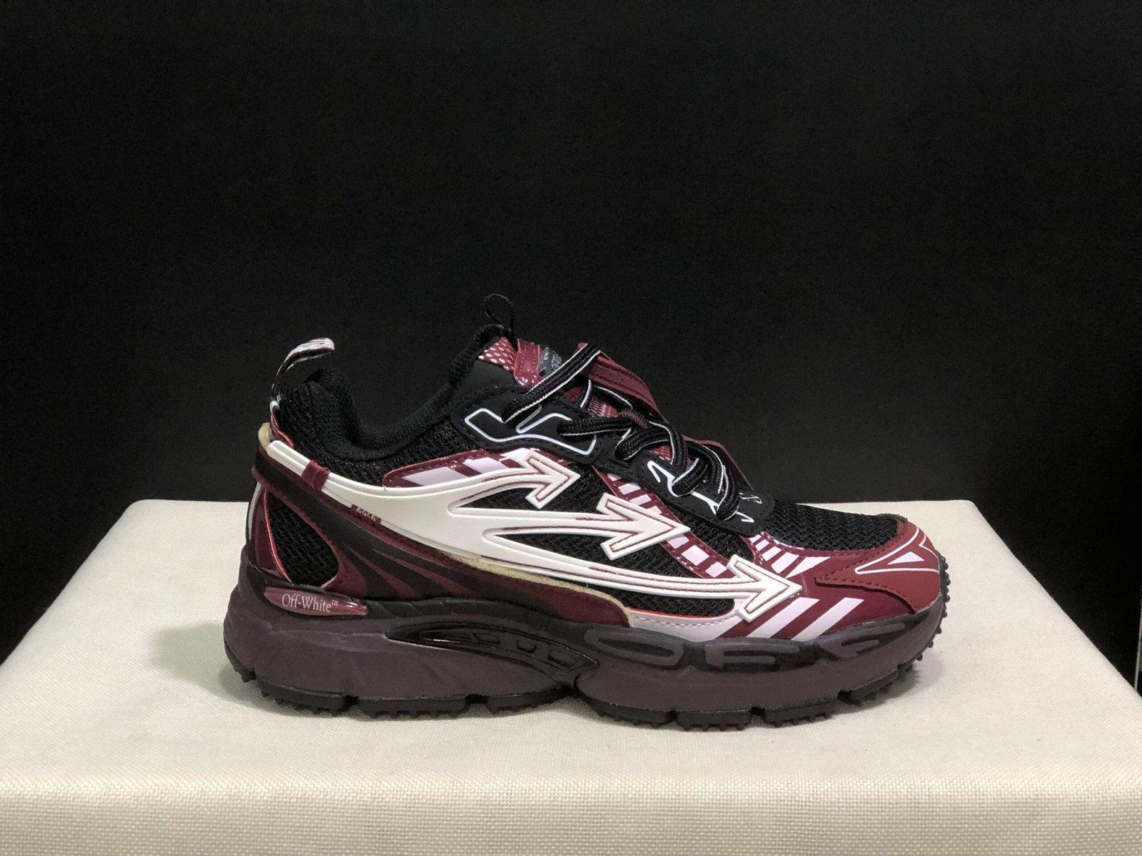 Off-White Be Right Back Dark Purple Black - Afbeelding 4