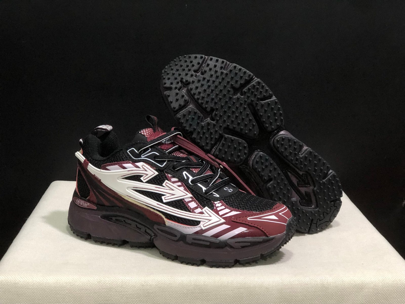 Off-White Be Right Back Dark Purple Black - Afbeelding 3