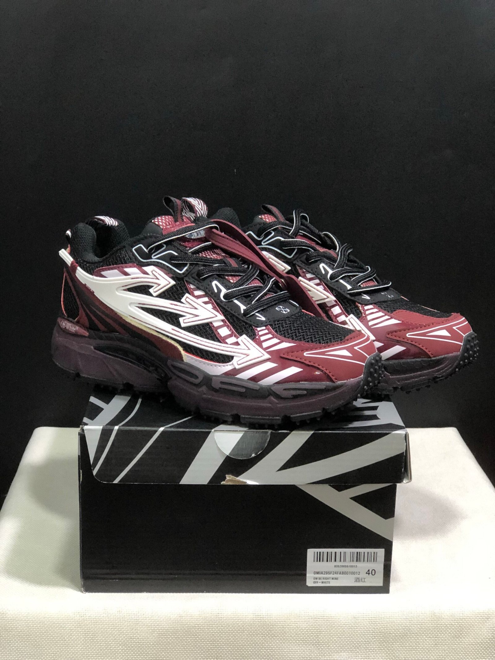 Off-White Be Right Back Dark Purple Black - Afbeelding 9
