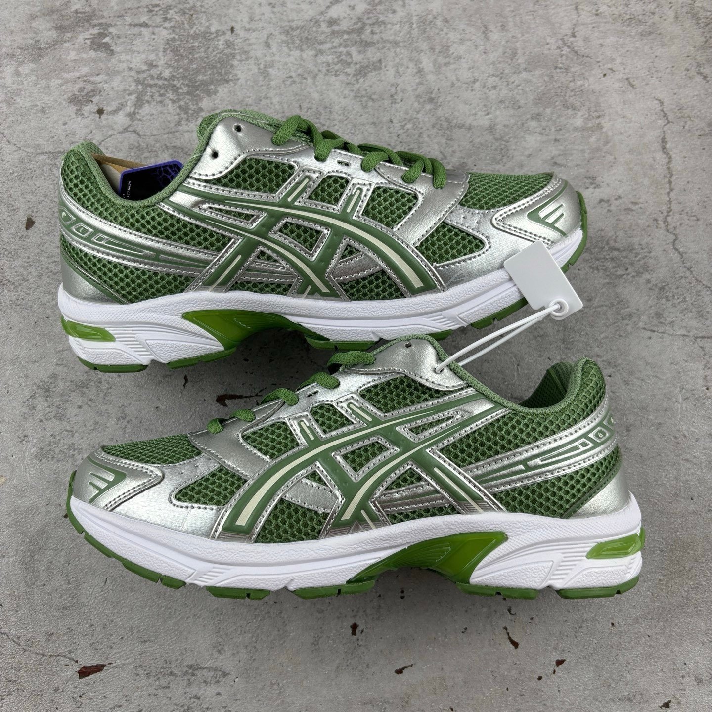 Asics Gel-1130 Swamp Green Silver - Afbeelding 2