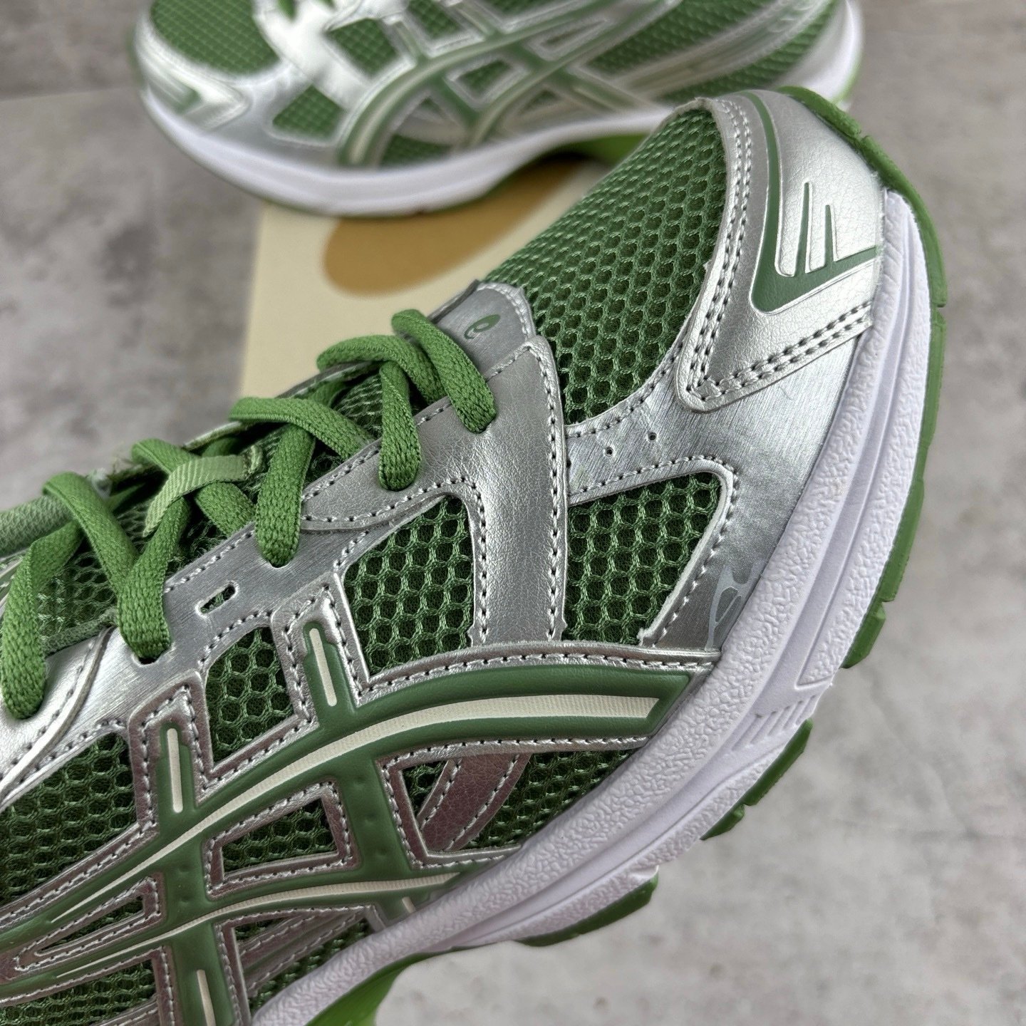 Asics Gel-1130 Swamp Green Silver - Afbeelding 4