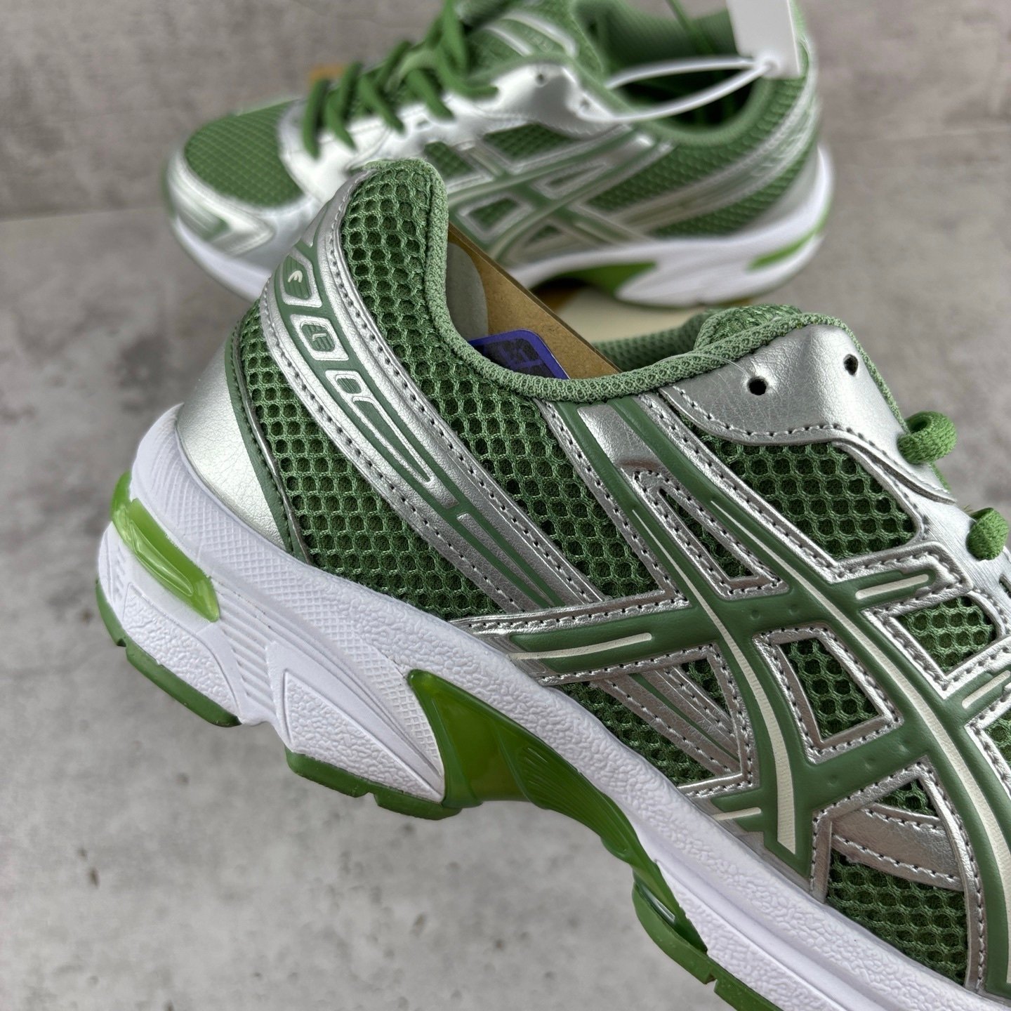Asics Gel-1130 Swamp Green Silver - Afbeelding 5