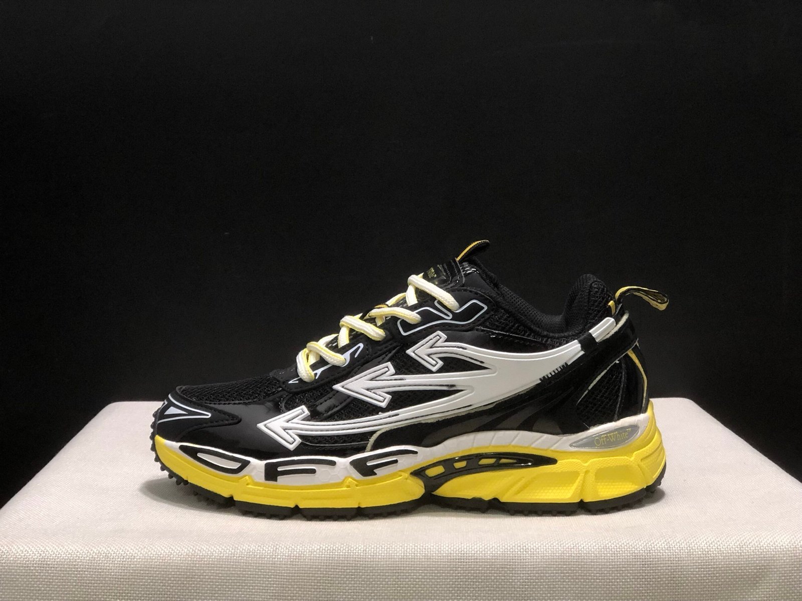 Off-White Be Right Back Black/White Yellow - Afbeelding 6