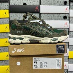 Alternative view of Asics Gel-NYC Grove Olive Canvas