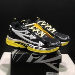Alternative view of Off-White Be Right Back Black/White Yellow